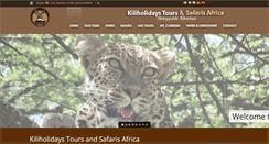Desktop Screenshot of kiliholidays.com